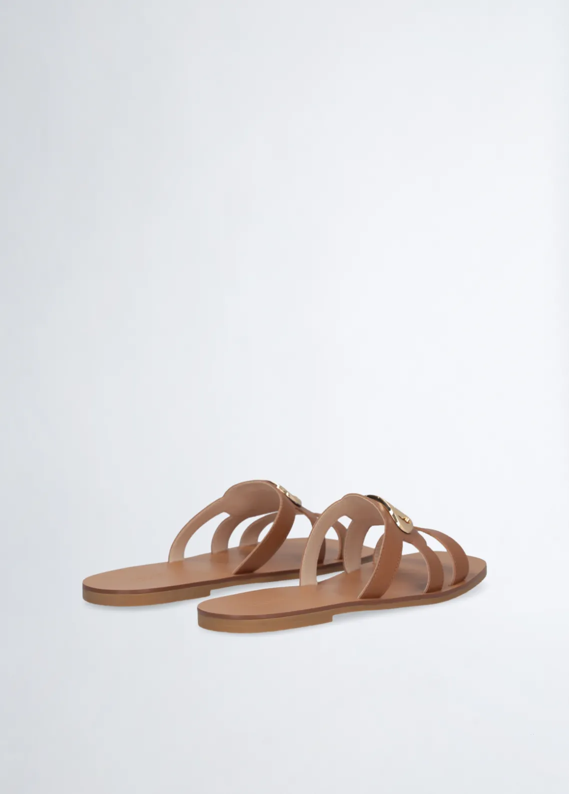 Liu Jo Chanclas planas con logotipo-Mujer Mocasines|Sandalias
