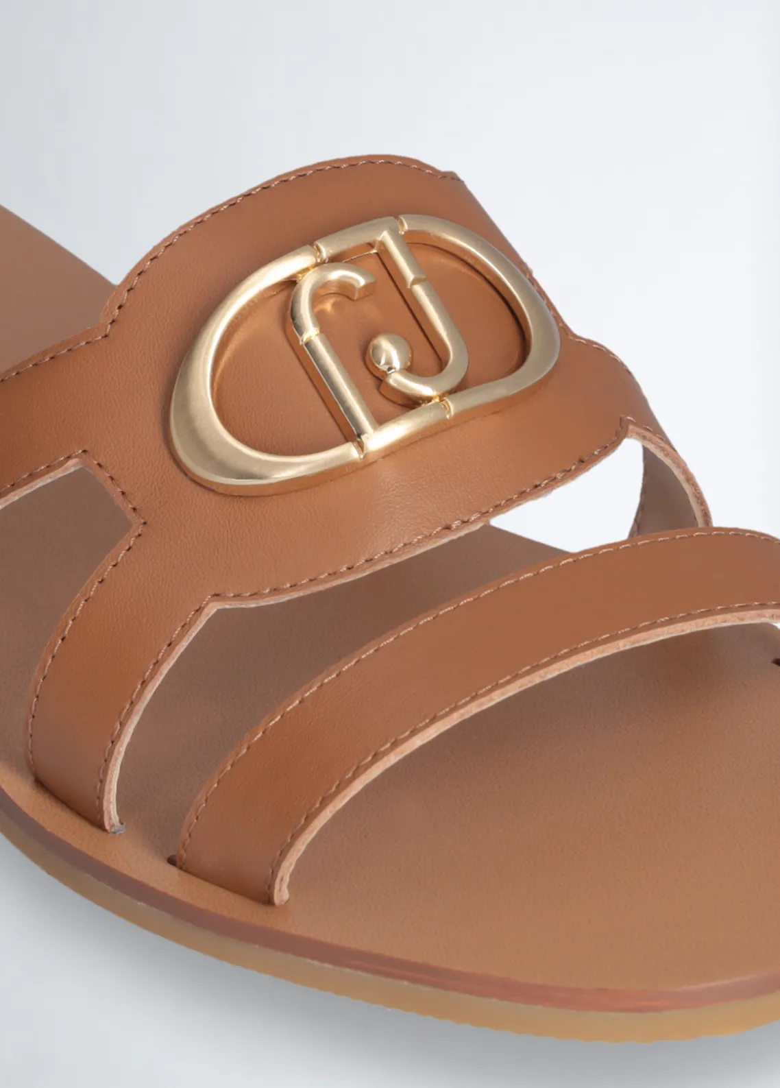 Liu Jo Chanclas planas con logotipo-Mujer Mocasines|Sandalias