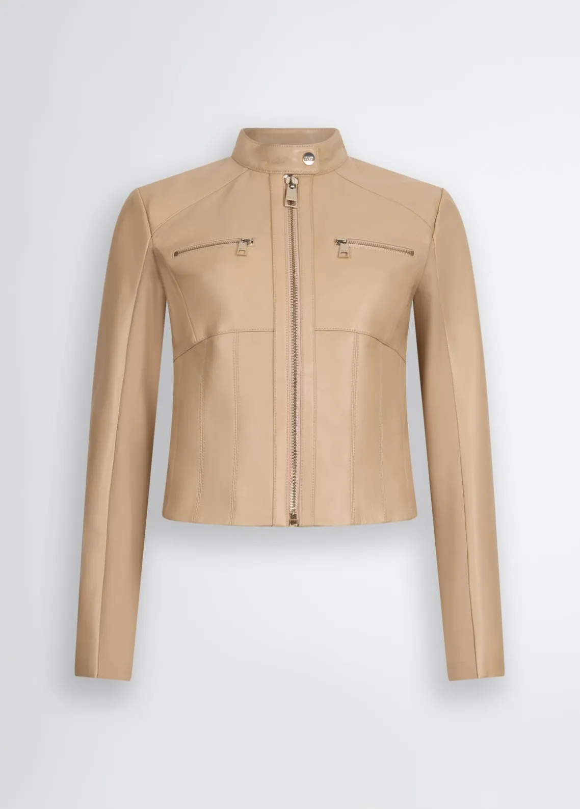 Liu Jo Chaqueta biker de cuero-Mujer Chaquetas