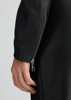 Liu Jo Chaqueta biker de cuero-Mujer Chaquetas