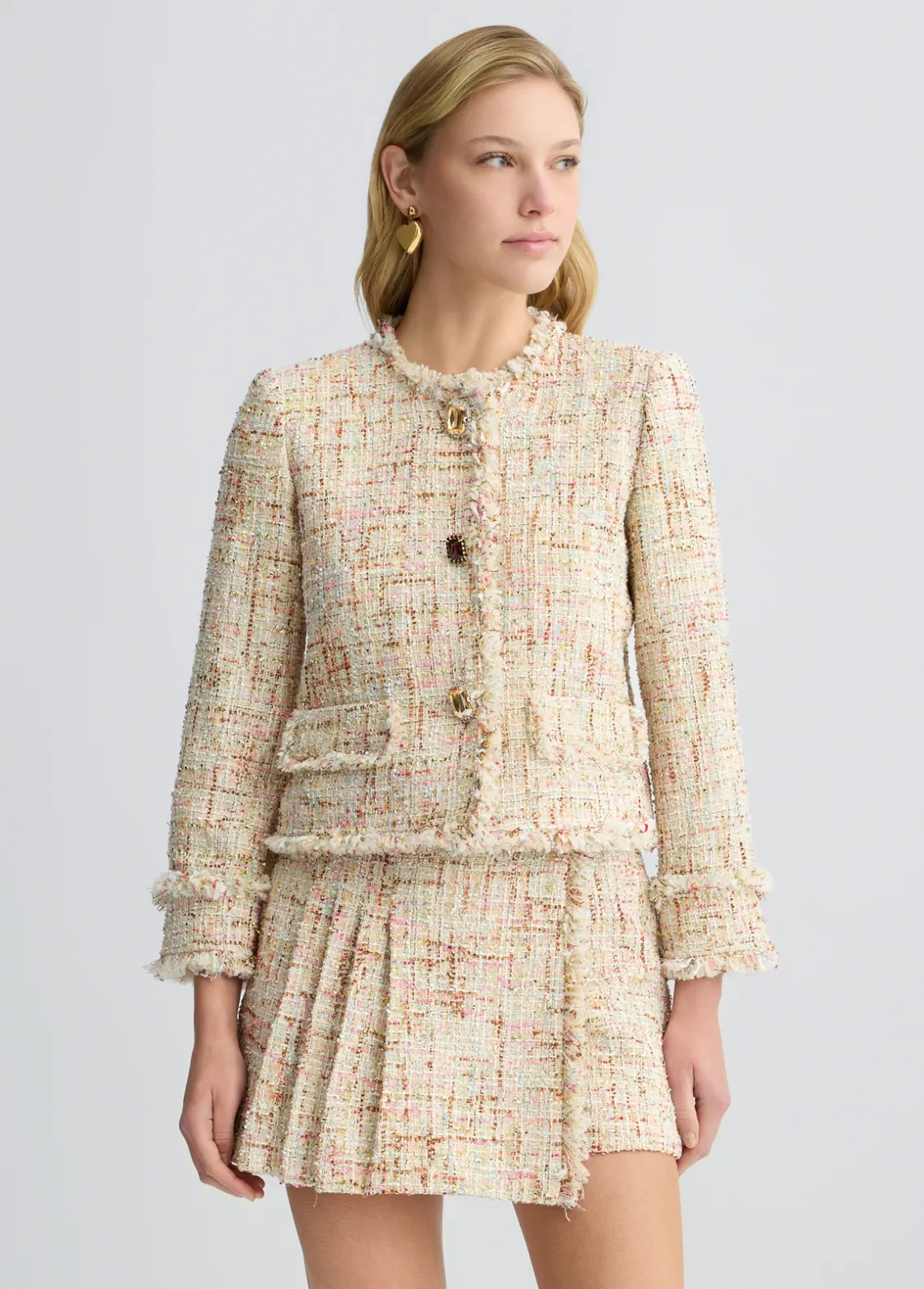 Liu Jo Chaqueta Bouclé-Mujer Chaquetas|Tailleur