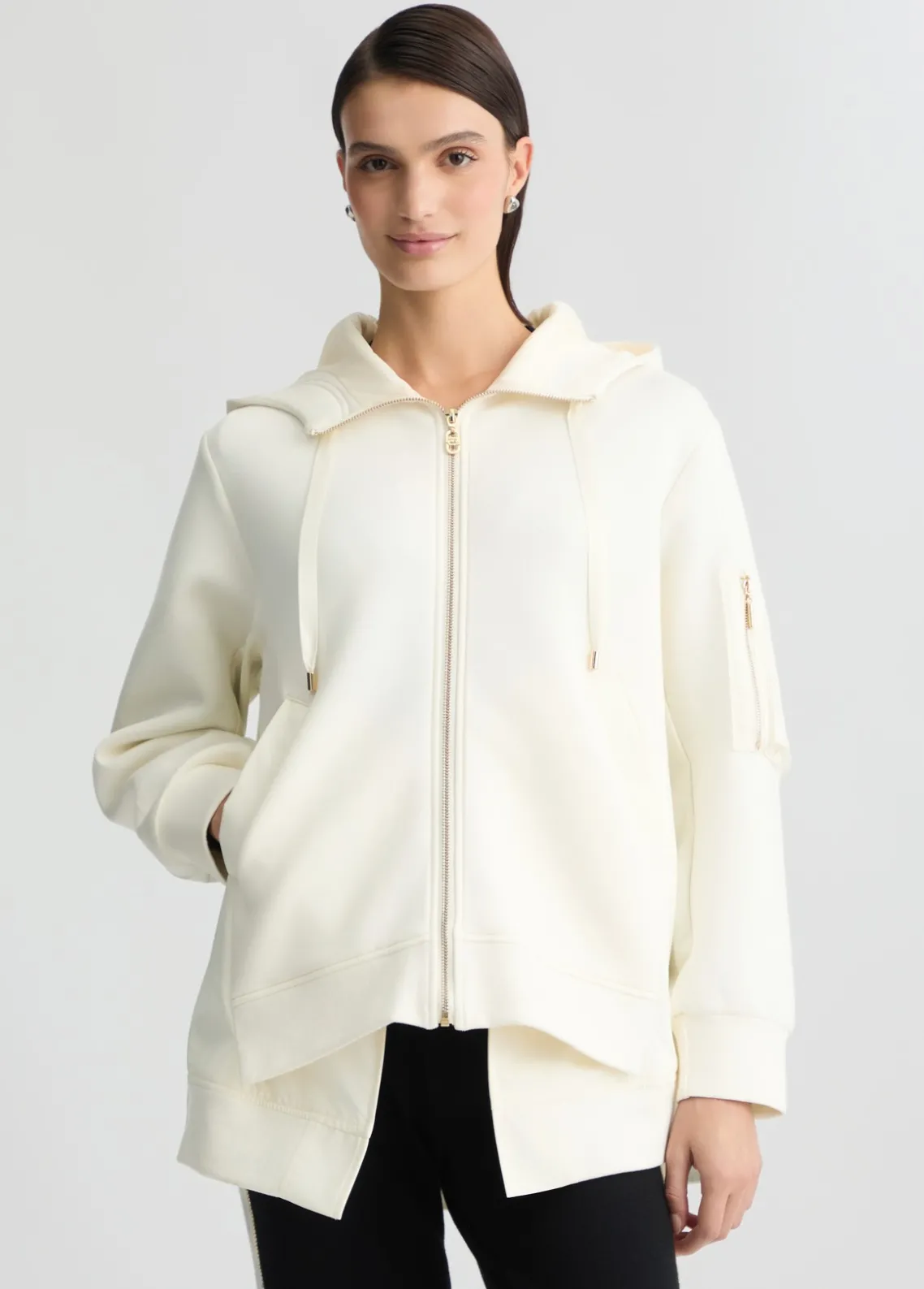 Liu Jo Chaqueta con capucha-Mujer Abrigos Y Chalecos|Ropa Deportiva
