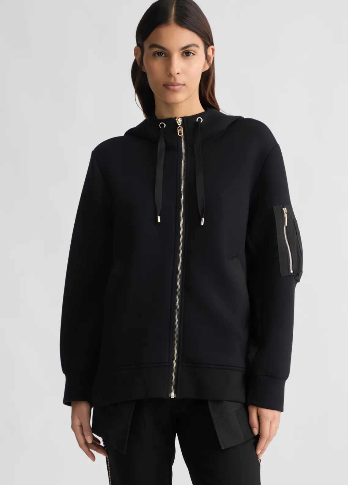 Liu Jo Chaqueta con capucha-Mujer Abrigos Y Chalecos|Ropa Deportiva