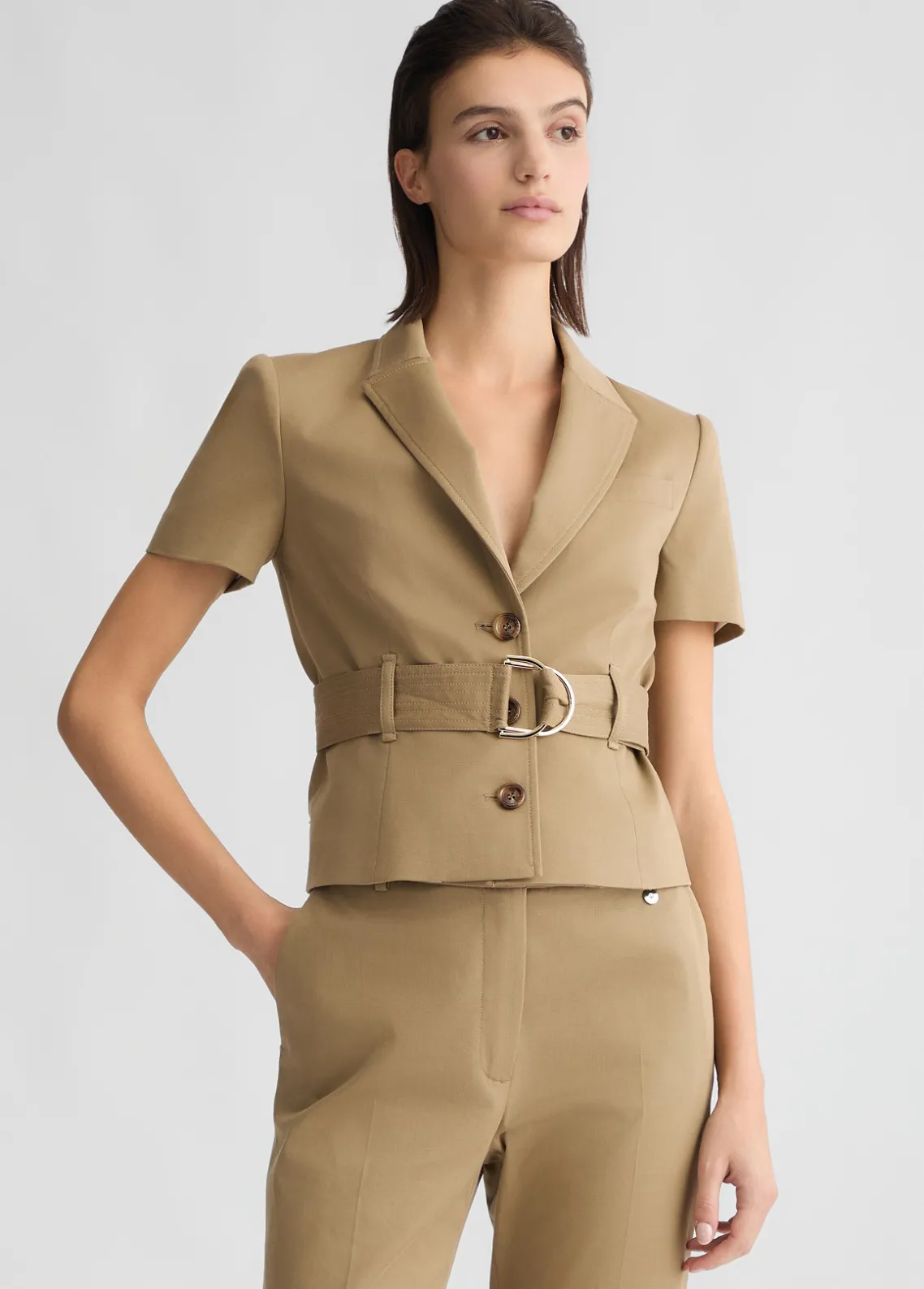 Liu Jo Chaqueta con cinturón-Mujer Chaquetas|Tailleur