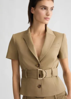 Liu Jo Chaqueta con cinturón-Mujer Chaquetas|Tailleur