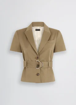 Liu Jo Chaqueta con cinturón-Mujer Chaquetas|Tailleur