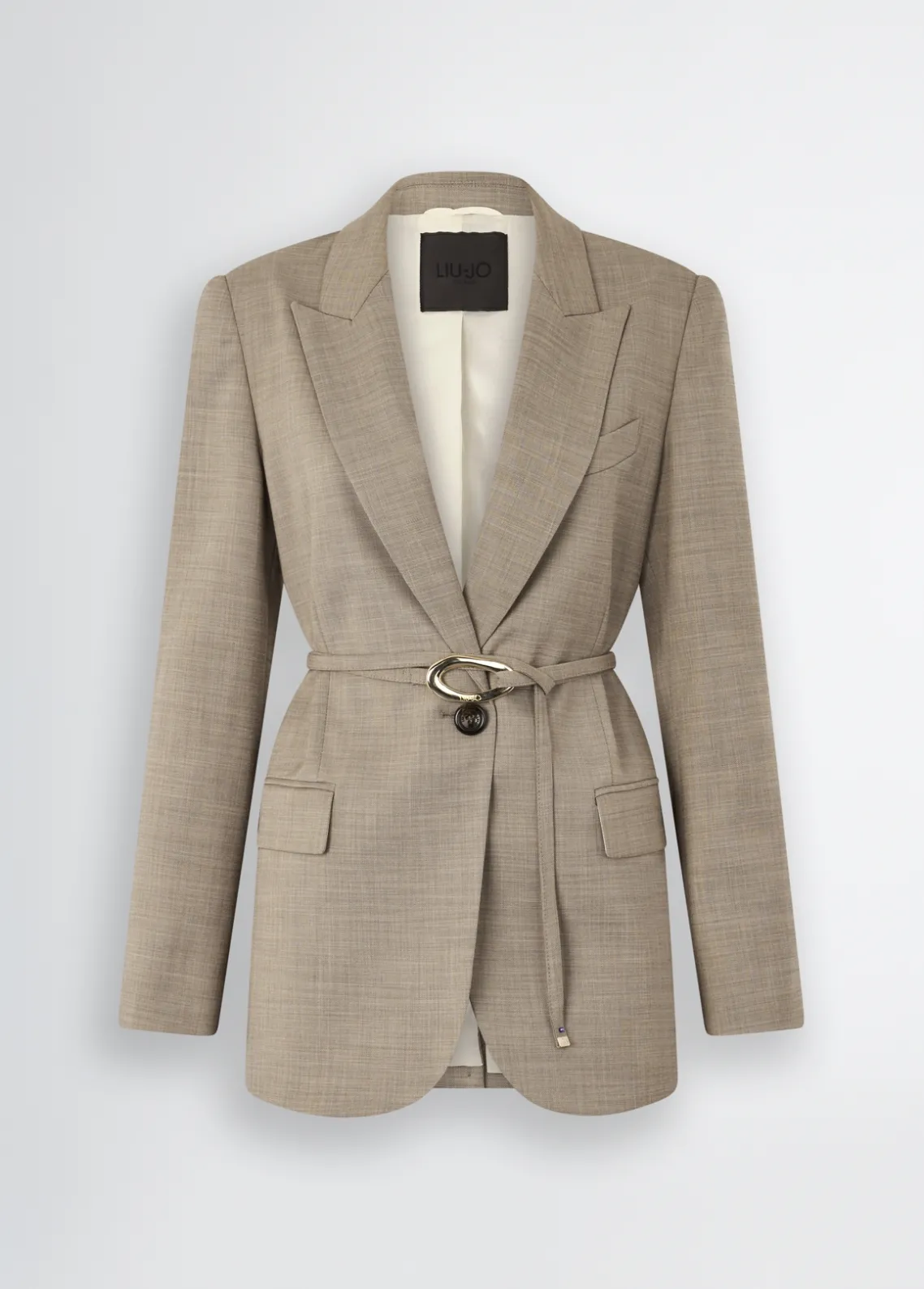Liu Jo Chaqueta con cinturón-Mujer Chaquetas|Tailleur