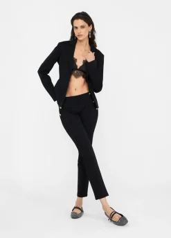Liu Jo Chaqueta con cinturón con logotipo-Mujer Chaquetas