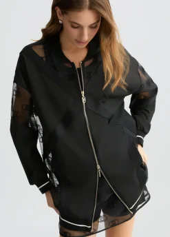 Liu Jo Chaqueta con cremallera y logotipo-Mujer Ropa Deportiva|Chaquetas