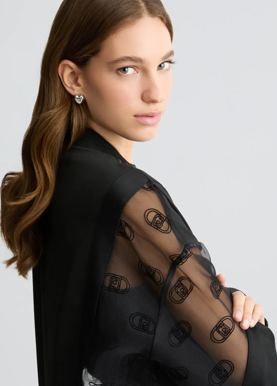 Liu Jo Chaqueta con cremallera y logotipo-Mujer Ropa Deportiva|Chaquetas