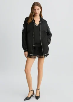 Liu Jo Chaqueta con cremallera y logotipo-Mujer Ropa Deportiva|Chaquetas