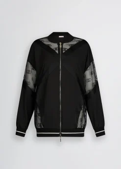 Liu Jo Chaqueta con cremallera y logotipo-Mujer Ropa Deportiva|Chaquetas