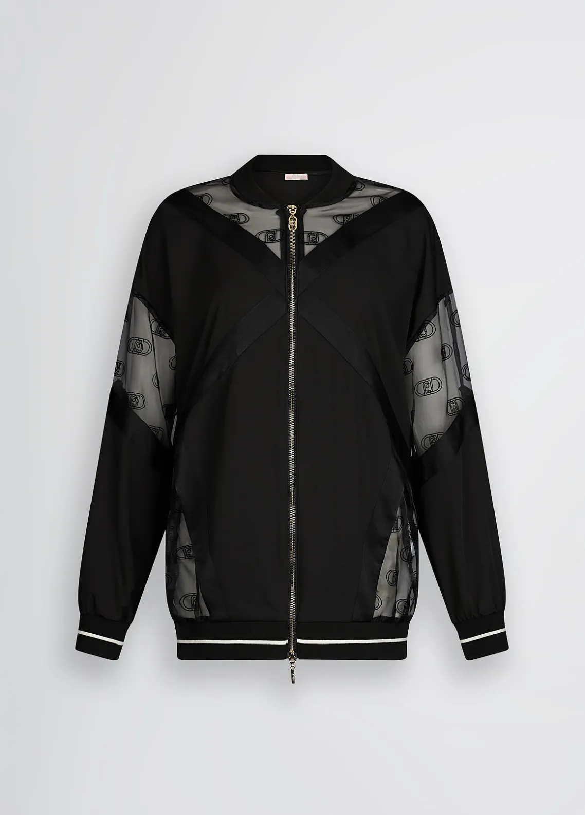 Liu Jo Chaqueta con cremallera y logotipo-Mujer Ropa Deportiva|Chaquetas