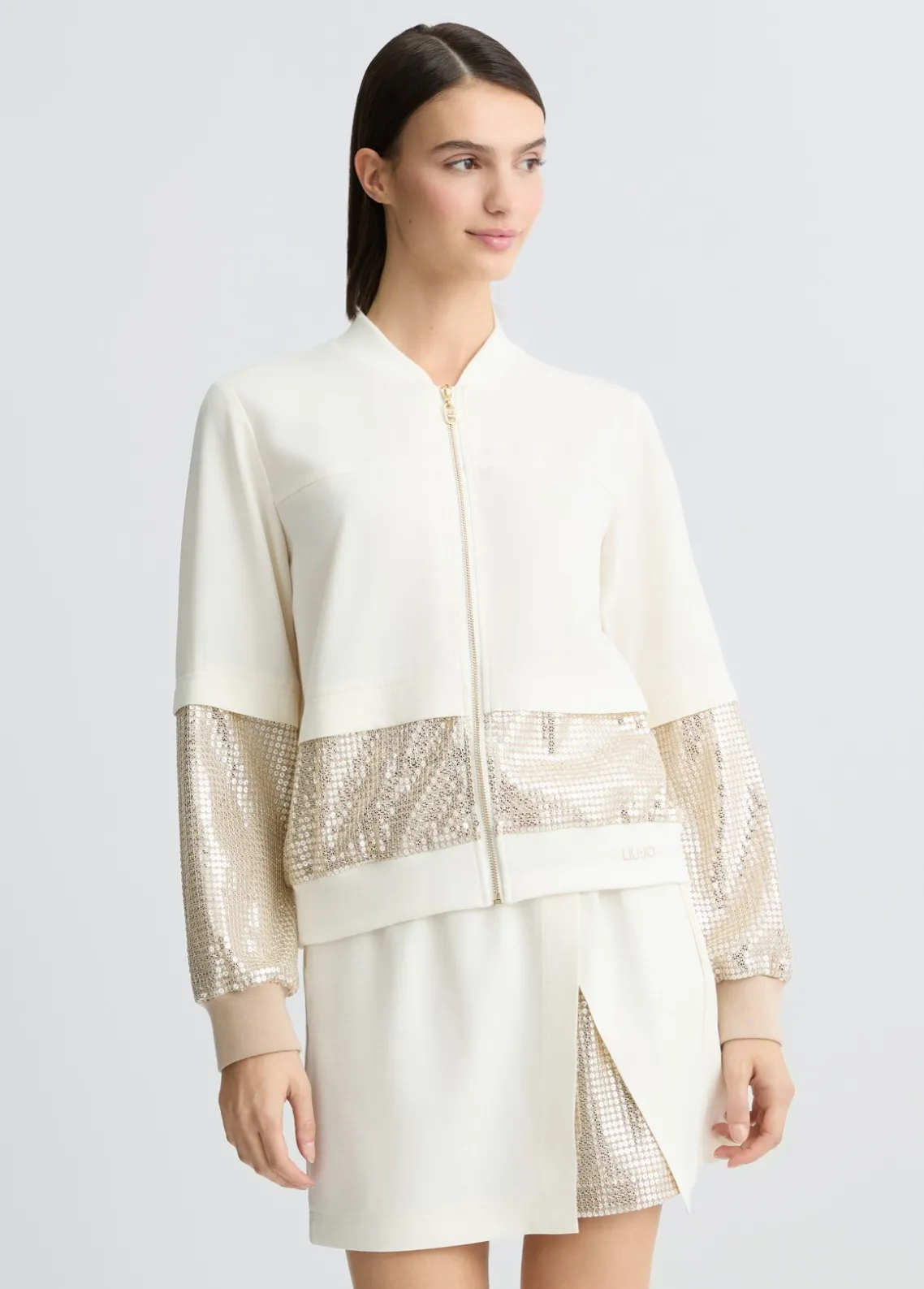 Liu Jo Chaqueta con lentejuelas-Mujer Chaquetas