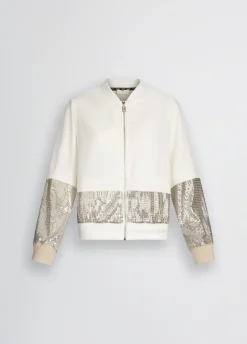 Liu Jo Chaqueta con lentejuelas-Mujer Chaquetas