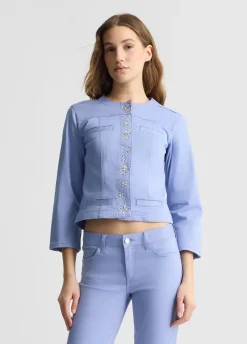 Liu Jo Chaqueta con strass-Mujer Chaquetas