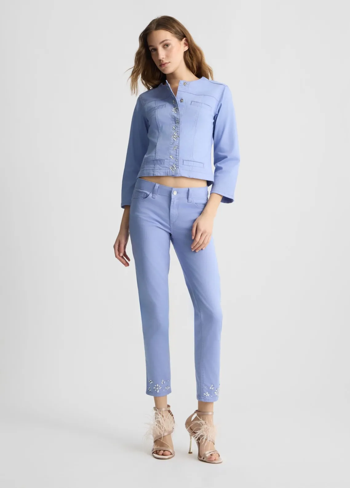 Liu Jo Chaqueta con strass-Mujer Chaquetas
