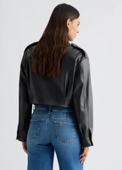 Liu Jo Chaqueta corta modelo motero-Mujer Chaquetas