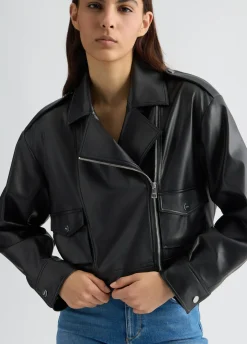 Liu Jo Chaqueta corta modelo motero-Mujer Chaquetas