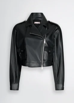 Liu Jo Chaqueta corta modelo motero-Mujer Chaquetas