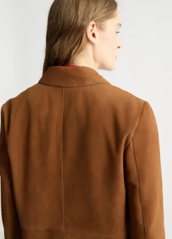 Liu Jo Chaqueta cuadrada de tejido ante-Mujer Chaquetas