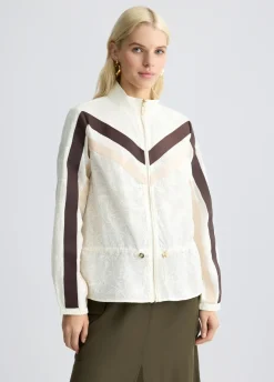 Liu Jo Chaqueta de algodón con bordados-Mujer Ropa Deportiva|Chaquetas