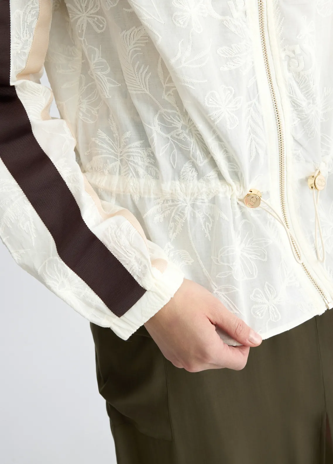 Liu Jo Chaqueta de algodón con bordados-Mujer Ropa Deportiva|Chaquetas