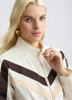 Liu Jo Chaqueta de algodón con bordados-Mujer Ropa Deportiva|Chaquetas