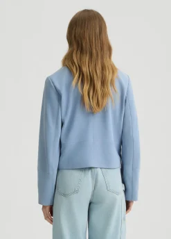 Liu Jo Chaqueta de ante con corte cuadrado-Mujer Chaquetas