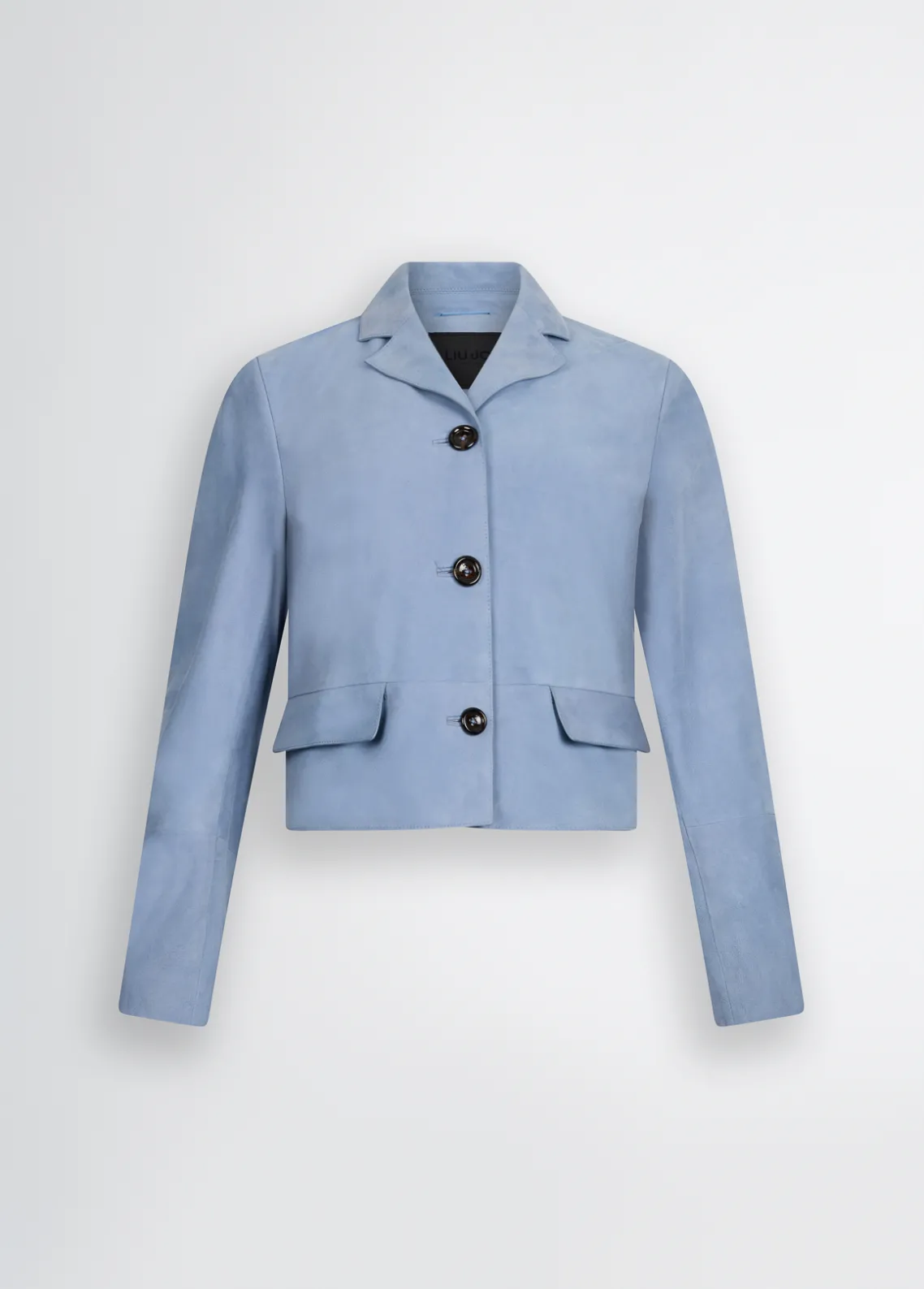 Liu Jo Chaqueta de ante con corte cuadrado-Mujer Chaquetas