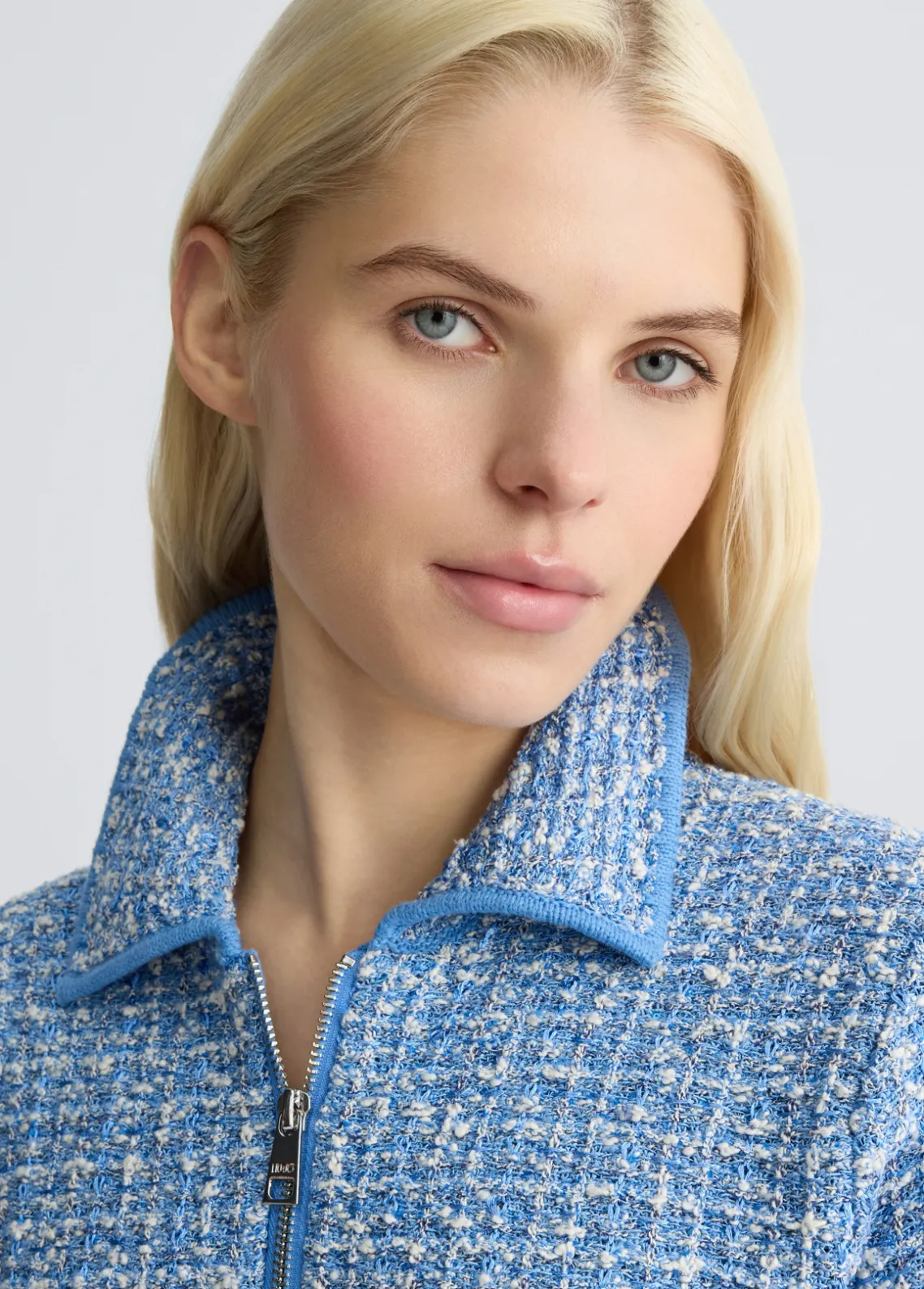 Liu Jo Chaqueta de bouclé-Mujer Cárdigans Y Jerséis|Chaquetas
