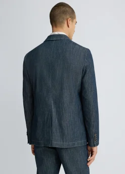 Liu Jo Chaqueta de denim chambray-Hombre Americanas Y Chalecos