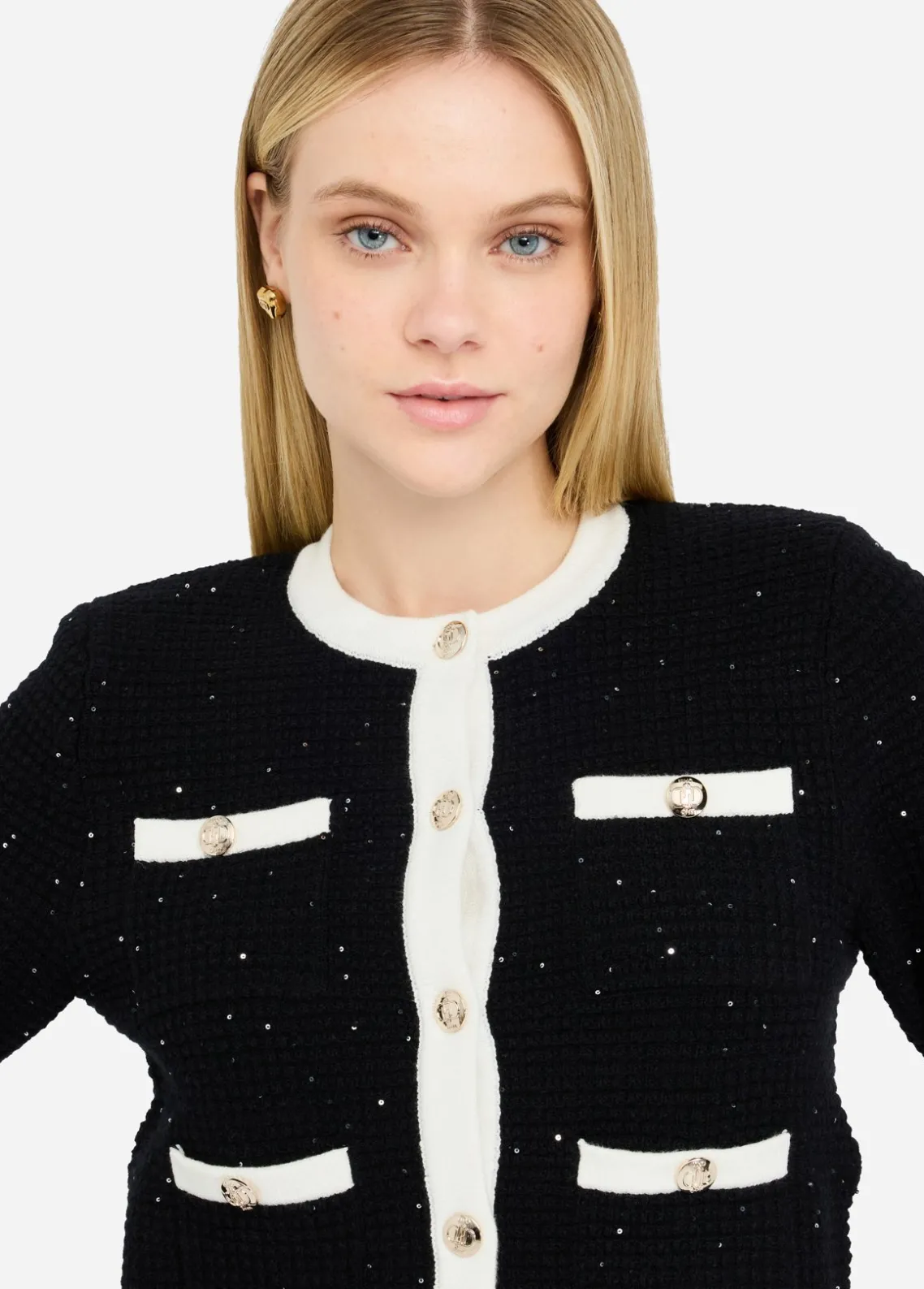 Liu Jo Chaqueta de lurex®-Mujer Chaquetas