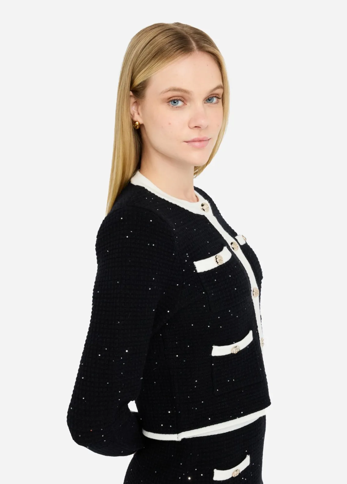 Liu Jo Chaqueta de lurex®-Mujer Chaquetas