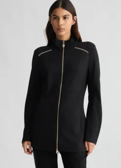 Liu Jo Chaqueta de punto con cremallera-Mujer Ropa Deportiva|Chaquetas