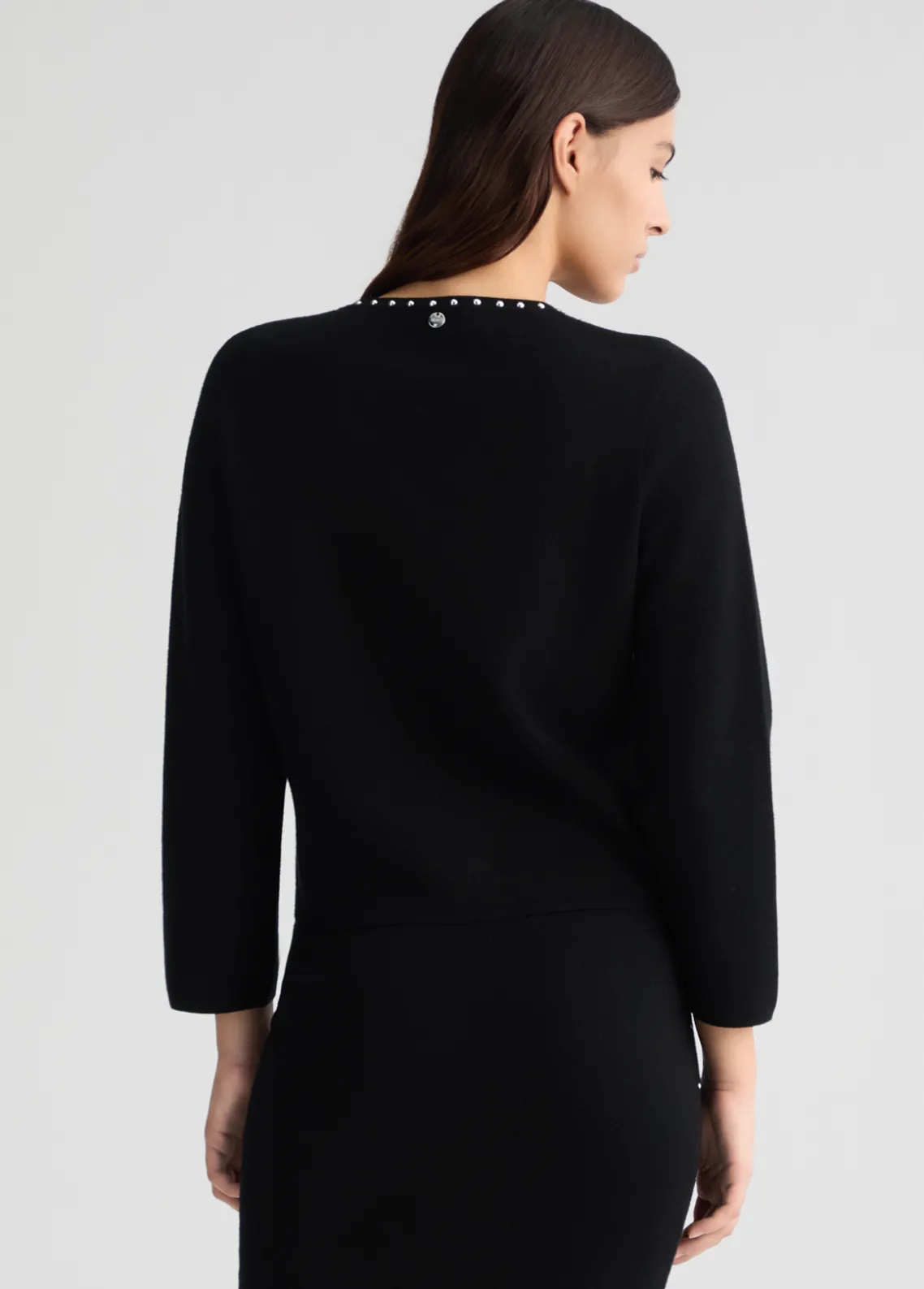 Liu Jo Chaqueta de punto con tachuelas-Mujer Cárdigans Y Jerséis|Chaquetas