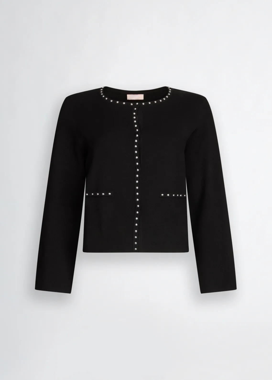 Liu Jo Chaqueta de punto con tachuelas-Mujer Cárdigans Y Jerséis|Chaquetas