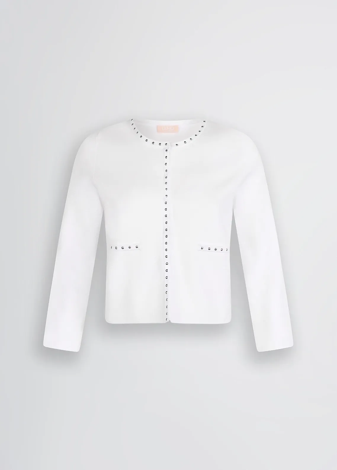 Liu Jo Chaqueta de punto con tachuelas-Mujer Chaquetas