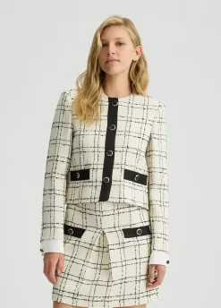 Liu Jo Chaqueta de tejido bouclé con lurex®-Mujer Chaquetas
