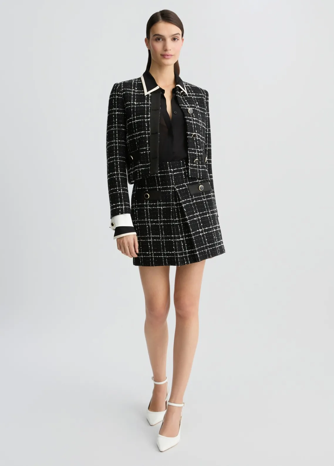 Liu Jo Chaqueta de tejido bouclé con lurex®-Mujer Chaquetas|Tailleur