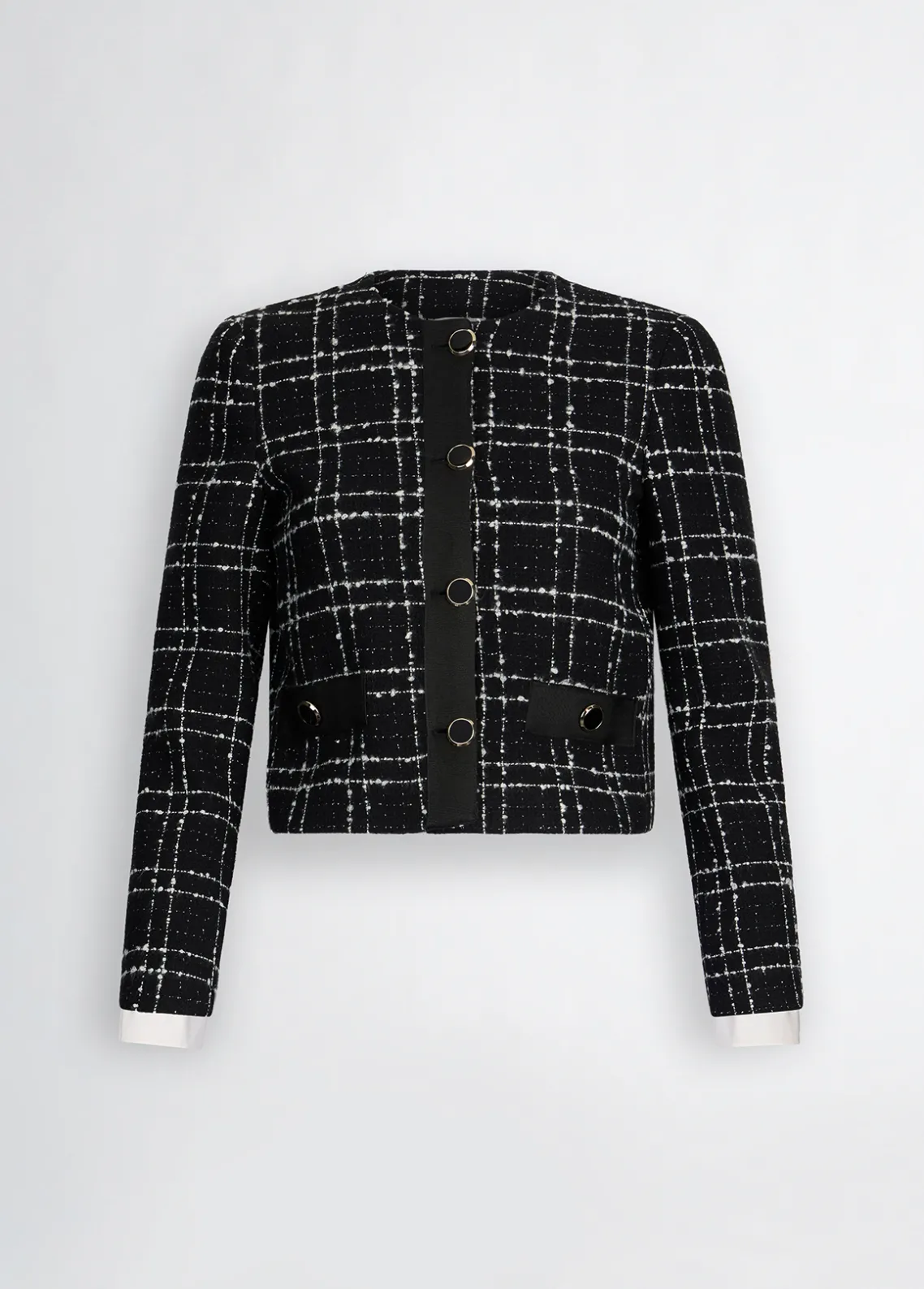 Liu Jo Chaqueta de tejido bouclé con lurex®-Mujer Chaquetas|Tailleur