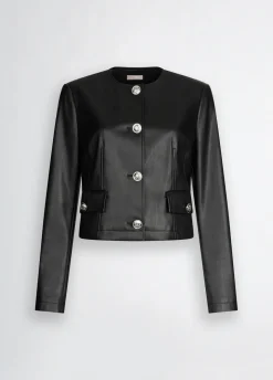 Liu Jo Chaqueta de tejido revestido-Mujer Chaquetas