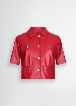 Liu Jo Chaqueta de tela revestida-Mujer Chaquetas