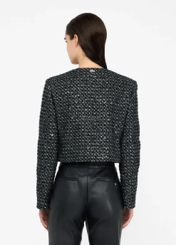Liu Jo Chaqueta en tejido bouclé-Mujer Chaquetas|Tailleur