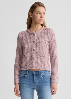 Liu Jo Chaqueta en tejido bouclé-Mujer Chaquetas