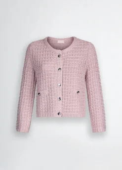 Liu Jo Chaqueta en tejido bouclé-Mujer Chaquetas