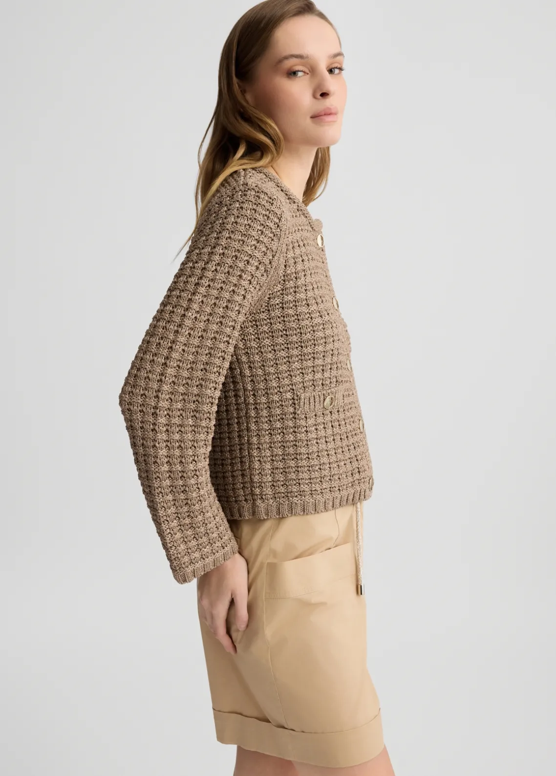 Liu Jo Chaqueta en tejido bouclé-Mujer Chaquetas