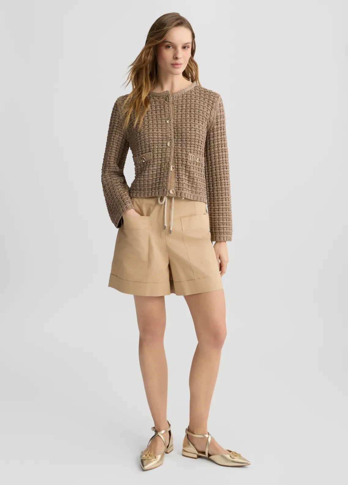 Liu Jo Chaqueta en tejido bouclé-Mujer Chaquetas