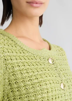 Liu Jo Chaqueta en tejido bouclé-Mujer Cárdigans Y Jerséis|Chaquetas