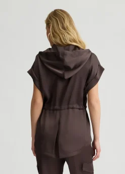 Liu Jo Chaqueta Better de raso-Mujer Ropa Deportiva|Chaquetas
